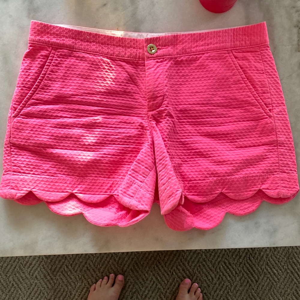 Lilly Pulitzer Buttercup pink shorts